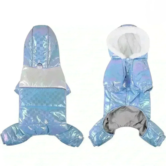 Dog Winter Coat,Waterproof Non-stick Wool Pet Cotton Jacket for Dogs - Picture 10 of 10